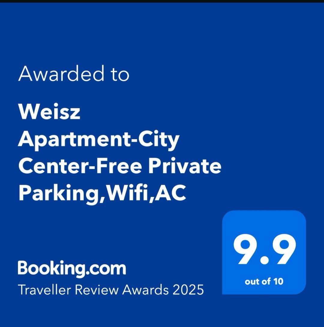 Weisz Apartment-City Center-Free Private Parking,Wifi,Ac Carei Exterior photo